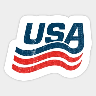 USA flag Sticker